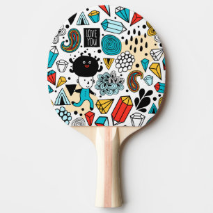 Crazy head pingisracket