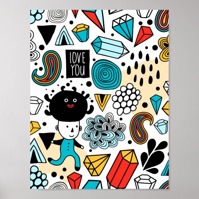 Crazy head poster (Framsidan)