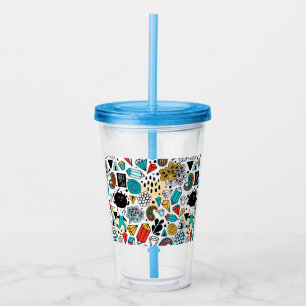 Crazy head take away mugg