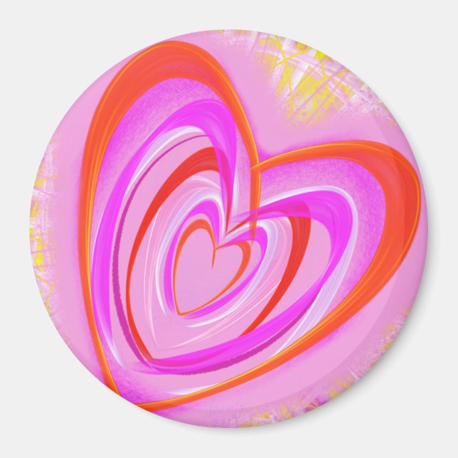 Crazy Heart by Power Flower Magnet (Framsidan)