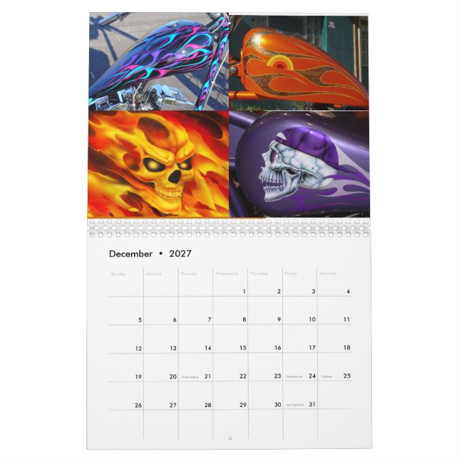 Crazy Horse Anpassningsbar Paint 2021 Calendar Kalender (Dec 2027)