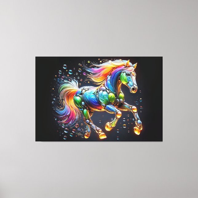 Crazy Horse Canvastryck (Framsida)