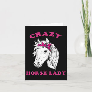 Crazy Horse Dam Horses Roligt Kort