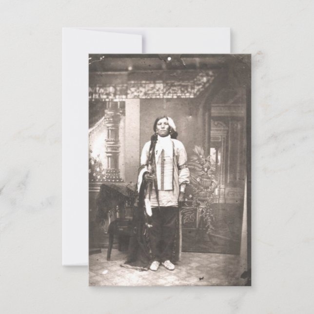 Crazy Horse Portrait Spara Datumet (Framsida)