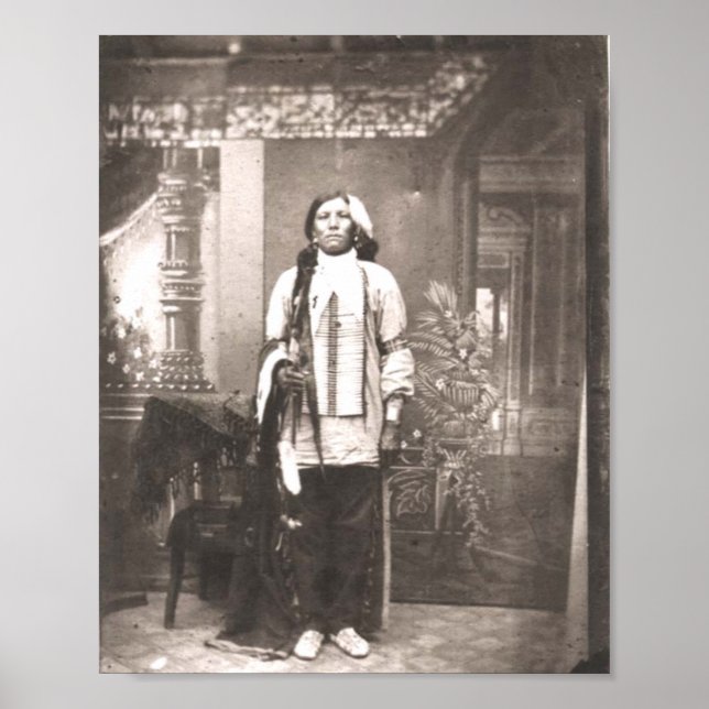 Crazy Horse Porträtt Poster (Framsidan)