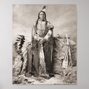 Crazy Horse Porträtt Poster