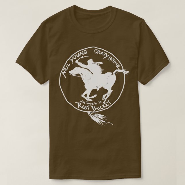 Crazy Horse T Shirt (Design framsida)