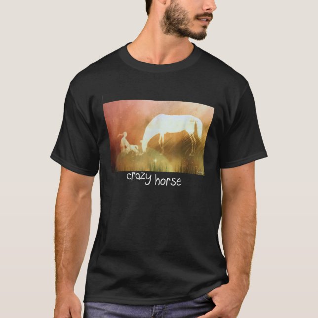 CRAZY HORSE T SHIRT (Framsida)