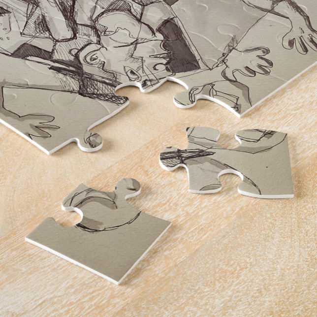 Crazy House Puzzle Pussel (Sidan)