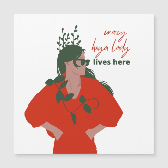 Crazy Hoya Dam bor här. Funny Plant Hobby (Framsida)