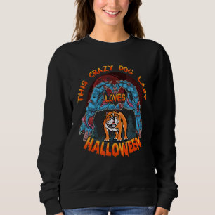 Crazy Hund Kärlek Pitbull Hund Costume Halloween T Shirt