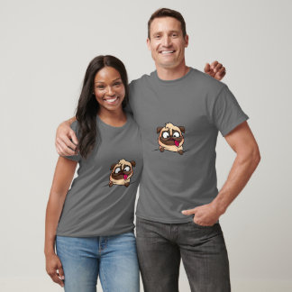 Crazy hund t shirt