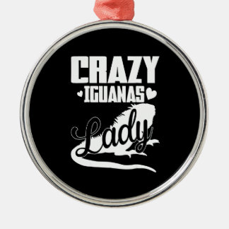 Crazy Iguana Dam Julgransprydnad Metall