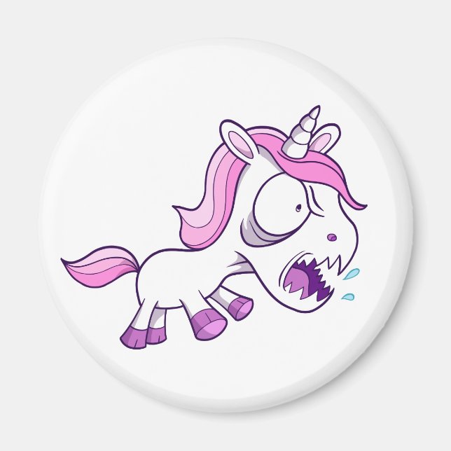 Crazy Inš Little Unicorn Magnet (Framsidan)