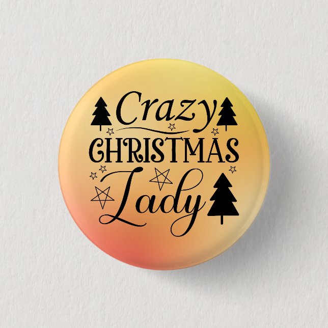 Crazy jul Dam-45322 Knapp (Framsida)