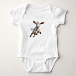 Crazy Jumping Baby Goat Kid T Shirt