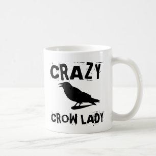 CRAZY KRÅKA DAM KAFFE KOPPAR