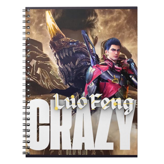 Crazy - Luo Feng Anteckningsbok (Framsidan)