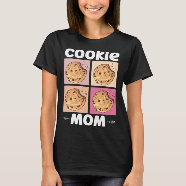 Crazy Mamma Baking Mamma Baker Chef Dessert Mor D T Shirt (Framsida)