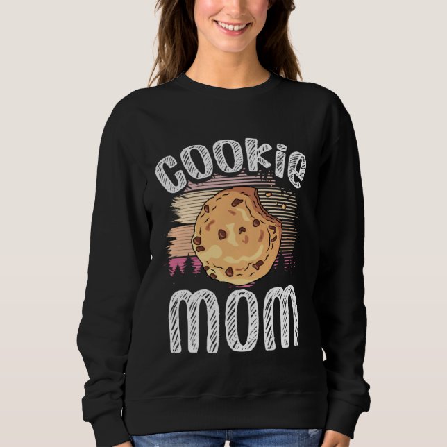 Crazy Mom Baking Mama Baker Chef Dessert Mothers D T Shirt (Framsida)