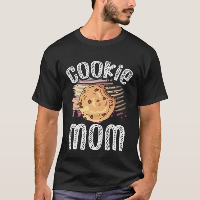 Crazy Mom Baking Mama Baker Chef Dessert Mothers D T Shirt (Framsida)