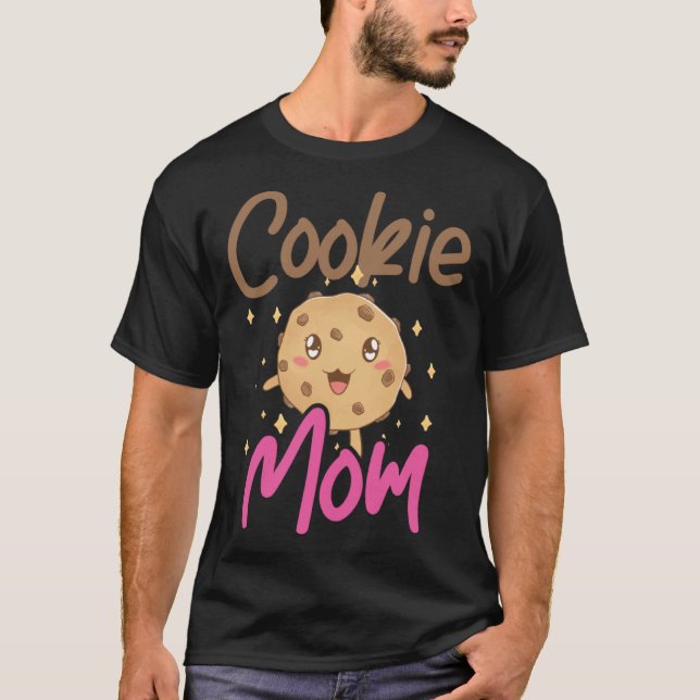 Crazy Mom Baking Mama Baker Chef Dessert Mothers D T Shirt (Framsida)