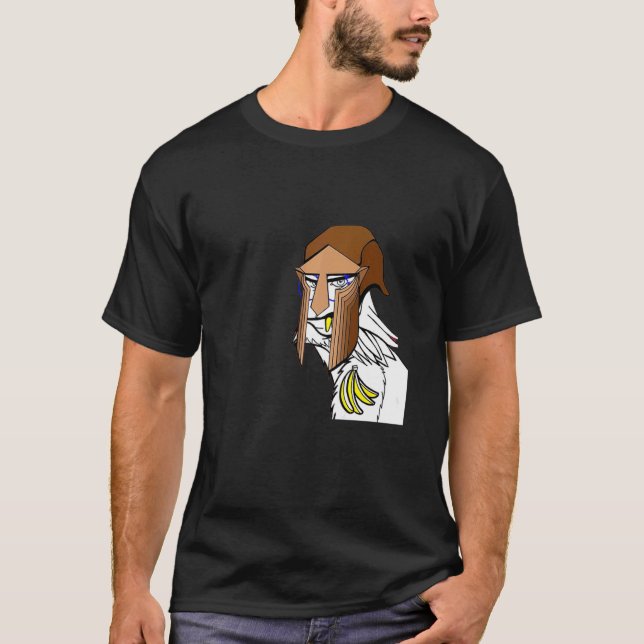 Crazy Monkey swea T Shirt (Framsida)