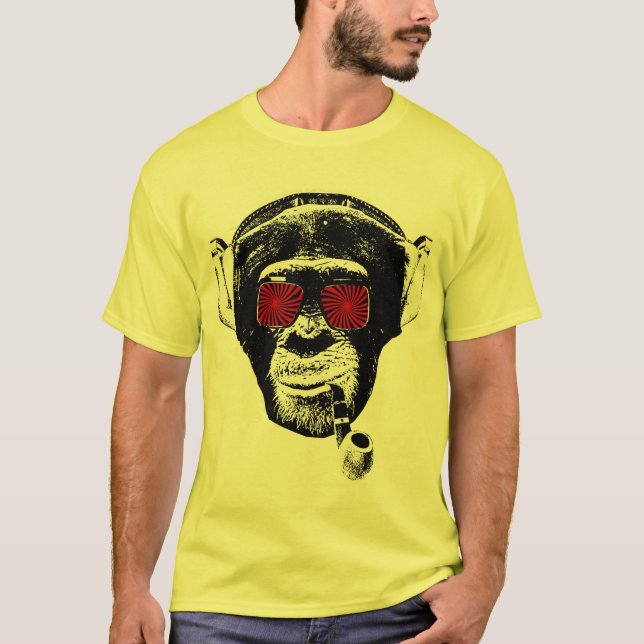 Crazy Monkey T-shirt (Framsida)
