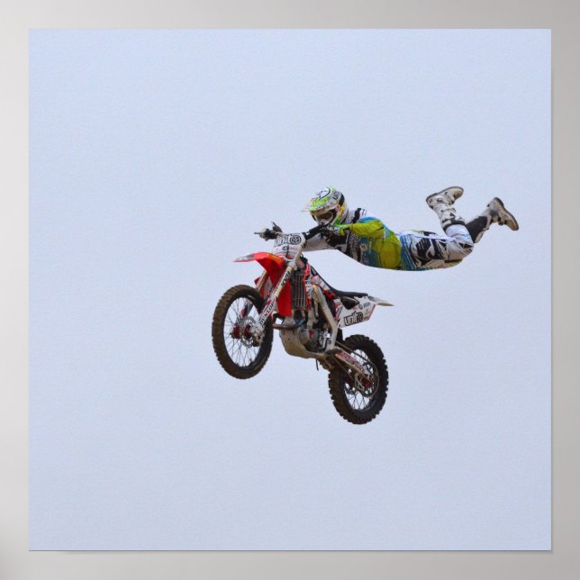 Crazy Motocross Poster (Framsidan)