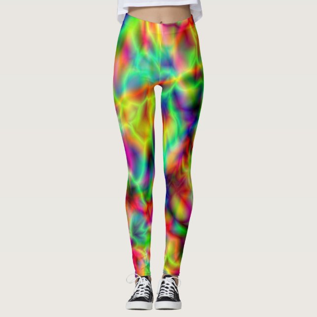 Crazy Neon Leggings (Framsida)