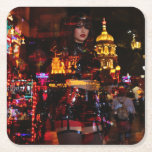Crazy Nightlife Underlägg Papper Kvadrat<br><div class="desc">Ein abstraktes Bild der freiesten und hemmungslosesten Nächte!
Wir sind die Menschen der Nacht und die Nacht gehört uns!</div>