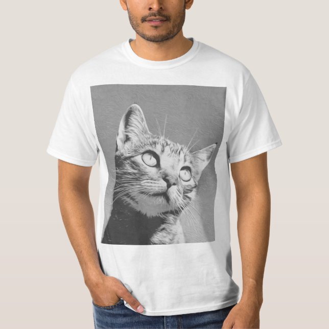 Crazy och Kattunge T Shirt (Framsida)