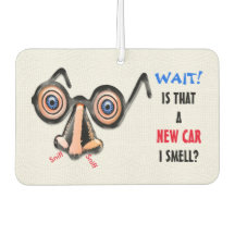 Crazy Ögon Nose Glass Smells New Car