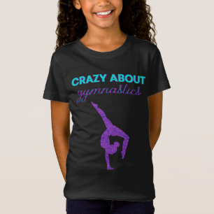 Crazy Om Gymnastics Lila & Aqua T-Shirt