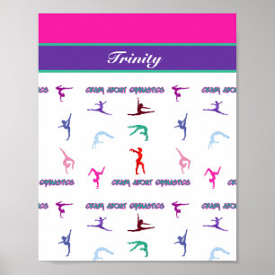 Crazy Om Gymnastics Poster