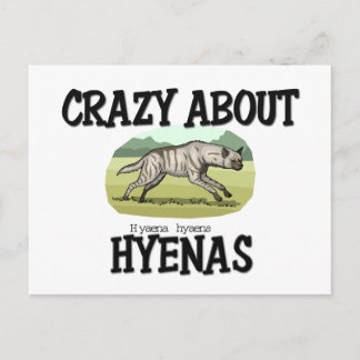 Crazy Om Hyenas Vykort