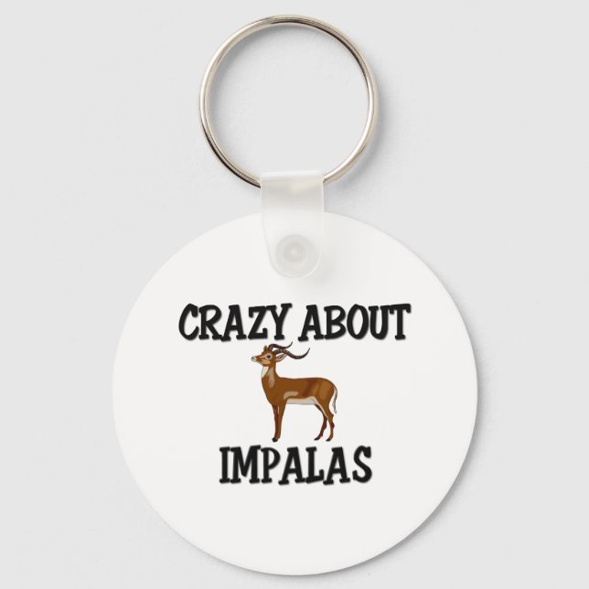 Crazy Om Impalas Nyckelring (Framsida)