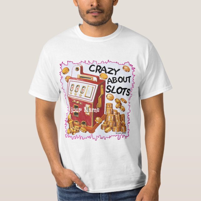 Crazy Om Slots t-shirt (Framsida)