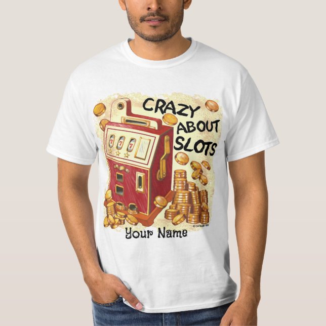 Crazy Om Slots t-shirt (Framsida)