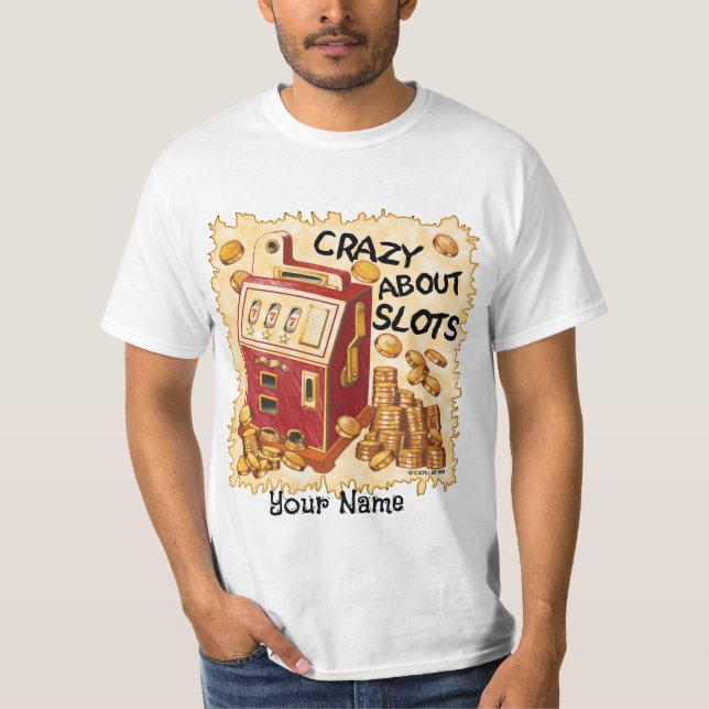 Crazy Om Slots t-shirt (Framsida)