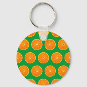 Crazy on Clementines - Grönt Nyckelring