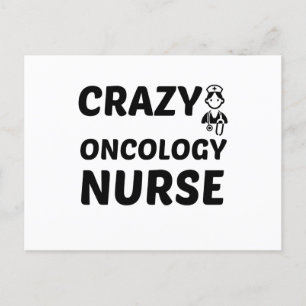 CRAZY ONCOLOGY NURSE HELG VYKORT
