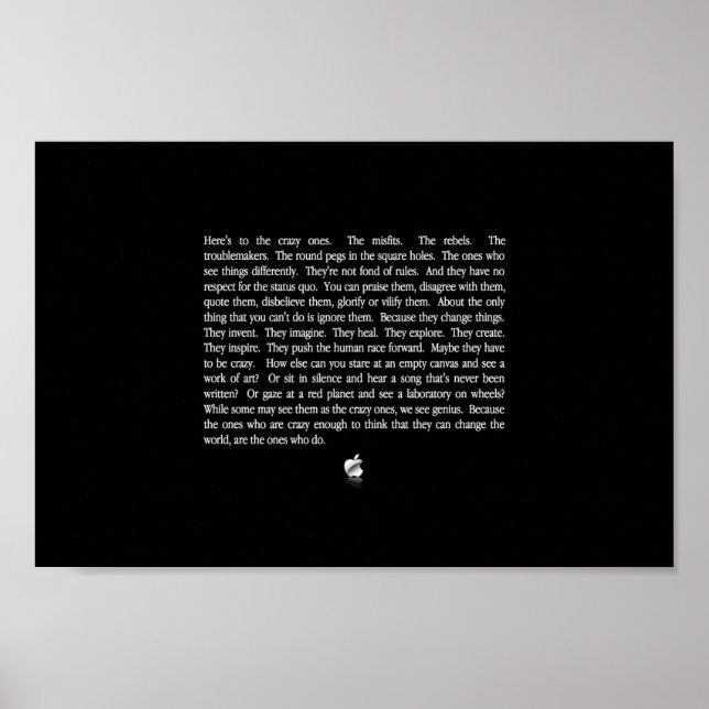 Crazy Ones Poster (Framsidan)