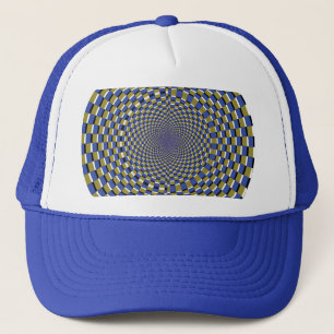 Crazy Optical Illusion - Temple Illusion Truckerkeps