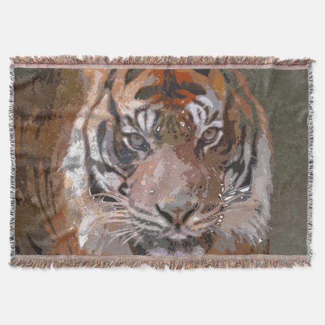 Crazy Paint - Tiger Filt (Framsidan)