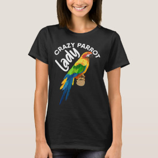 Crazy Parrot Dam Bird Tropical Summer Resa Vacati T Shirt