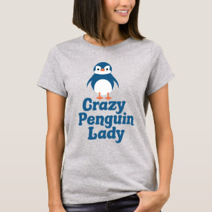 Crazy Penguin Dam Cute T Shirt