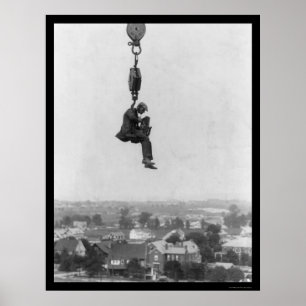 Crazy Photographer på Krok i Crane 1918 Poster