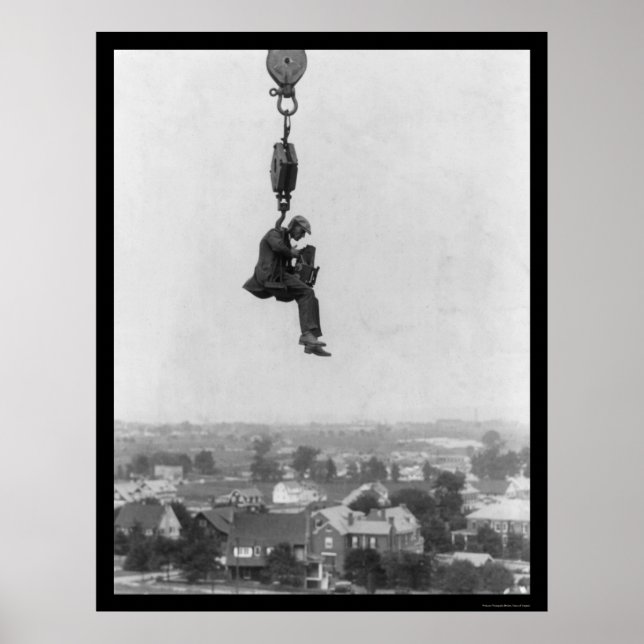 Crazy Photographer på Krok i Crane 1918 Poster (Framsidan)