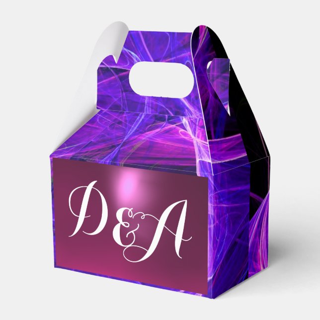 CRAZY PHOTON GEMSTONE Blue lila MONOGRAM Presentaskar (Framsidan Sidan)